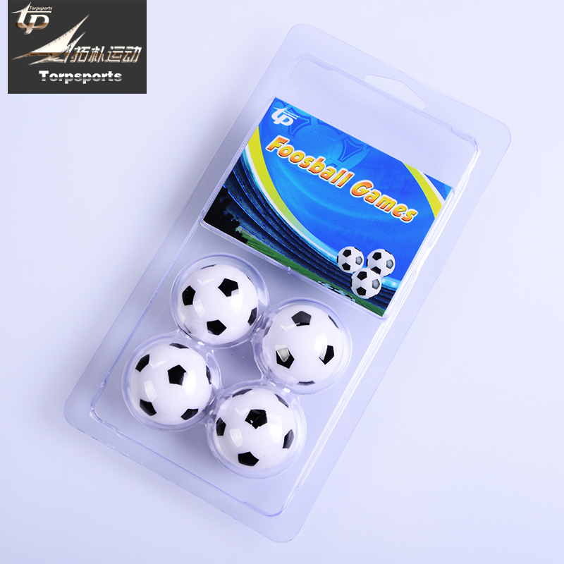 Top sports Foosball machine special ball soccer machine accessories black and white small soccer 3 sizes