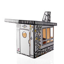 MAGIS Villa Julia Child Cardboard small house Indoor Play House Toy House Italy Imports