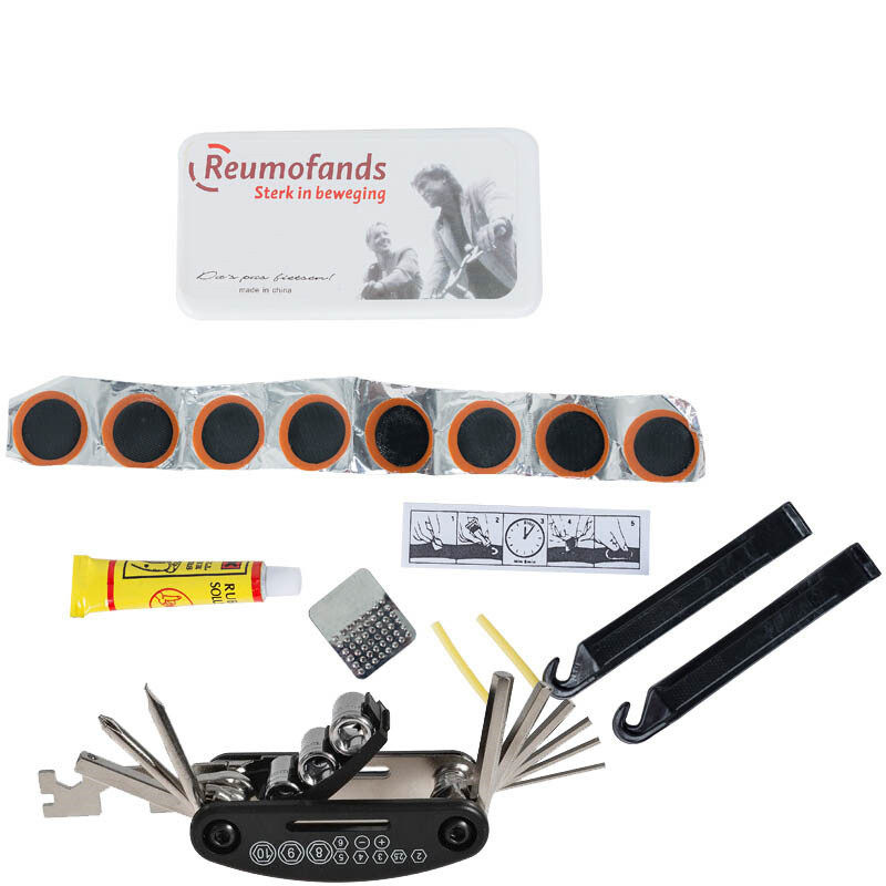 Bike Maintenance Tool Multifunction Inner Hexagon Wrench Mountaineering Car Repair Car Repair Tire Sheet Glue Combined Suit