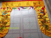 Handicrafts Buddhist Temple supplies are responsive to the Eight Immortals of the Dragon Gate Buddha the Buddhist temple decoration embroidery customization