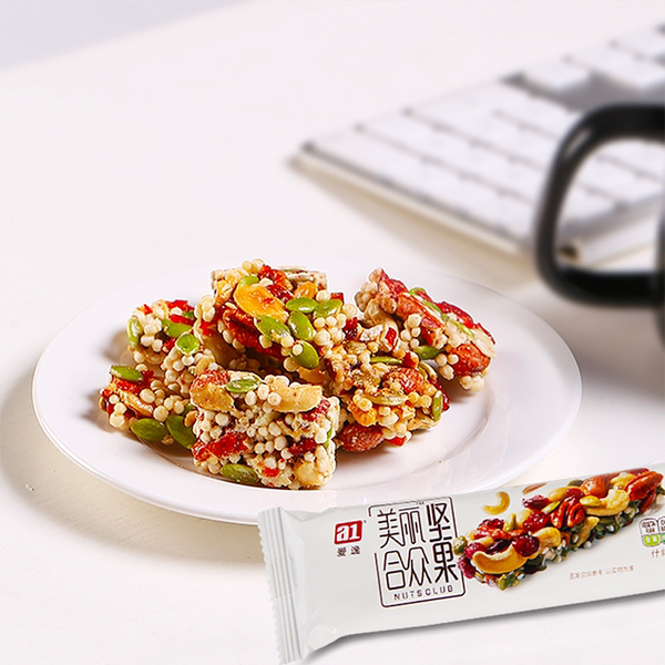 A1 爱逸 每日坚果集 15包共330g 天猫优惠券折后￥19.9包邮（￥99.9-80）