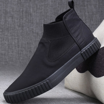 High canvas shoes men casual shoes spring shoes tide men shoes 2021 new autumn board shoes old Beijing cloth shoes