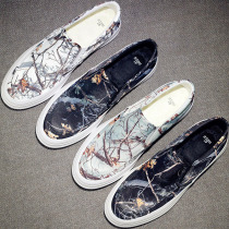 Explosive mens shoes a pedal mens casual lazy trendy shoes breathable cloth shoes spirit guy boys shoes canvas shoes