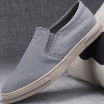 Breathable men shoes cloth shoes men old Beijing men men shoes men 2021 New one pedal lazy driving leisure trendy shoes