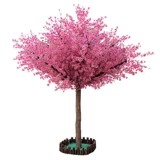 Моделирование персикового цветов дерево новогоднее украшение симуляторное псевдо -дерево