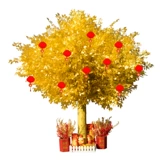 Моделирование золотой баньян дерево коктейль Деньги дерево