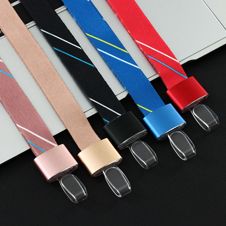 Metal Fastener Hanging Rope Custom Logo Chest Card Transparent Hook Type Cutting Sleeve Factory Card With hanging rope Work card hanging rope card with work card Hanging Up Hanging Rope Documents Cutting Sleeve set to do