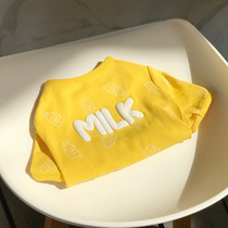 Dog Spring Fashion Fou clothes Pet Necroe T-shirt Slim Fit breathable teddy Bears Kukiji Dogs Bago Clothing