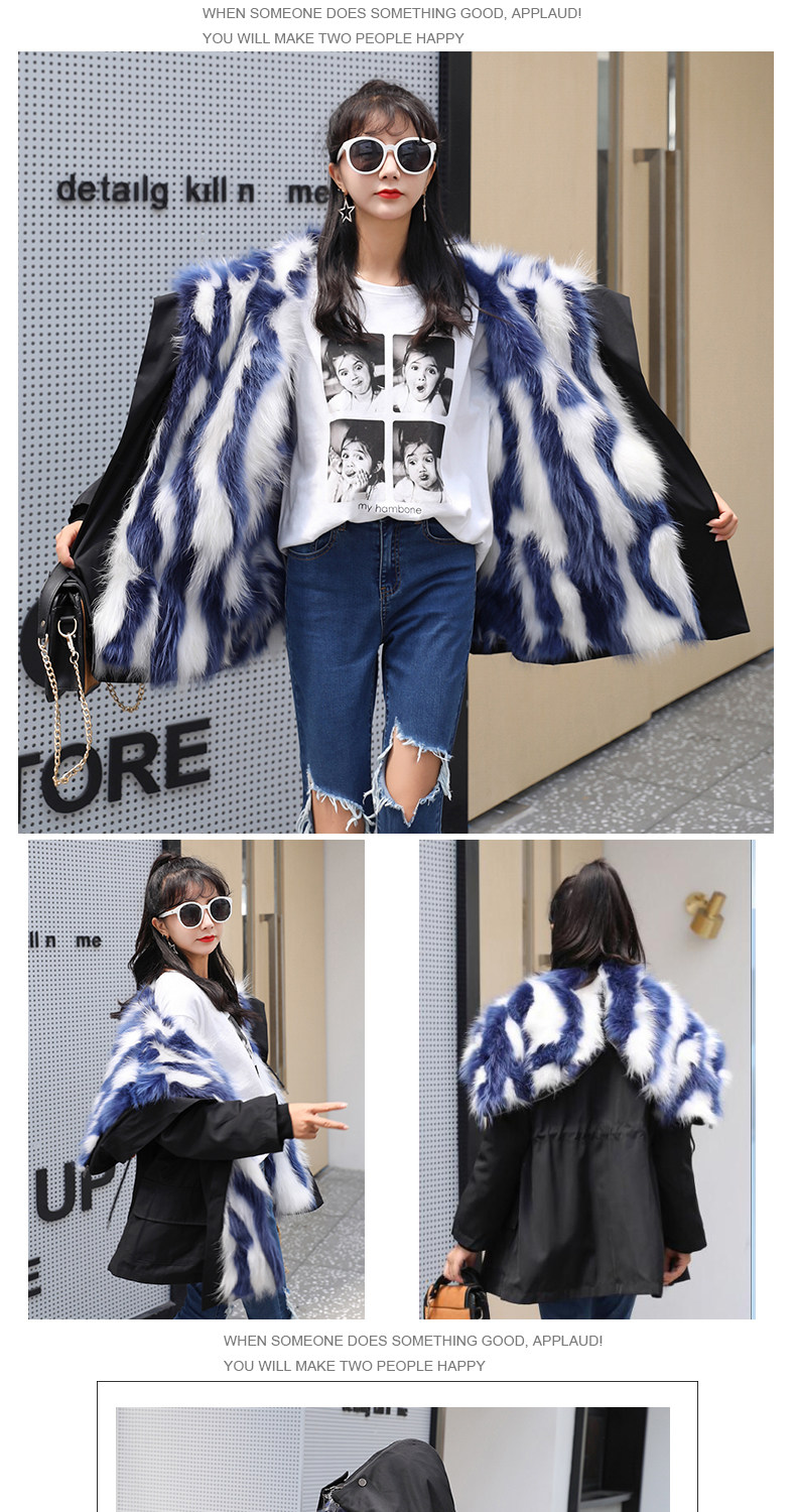 Manteau de fourrure femme - Ref 3174054 Image 16