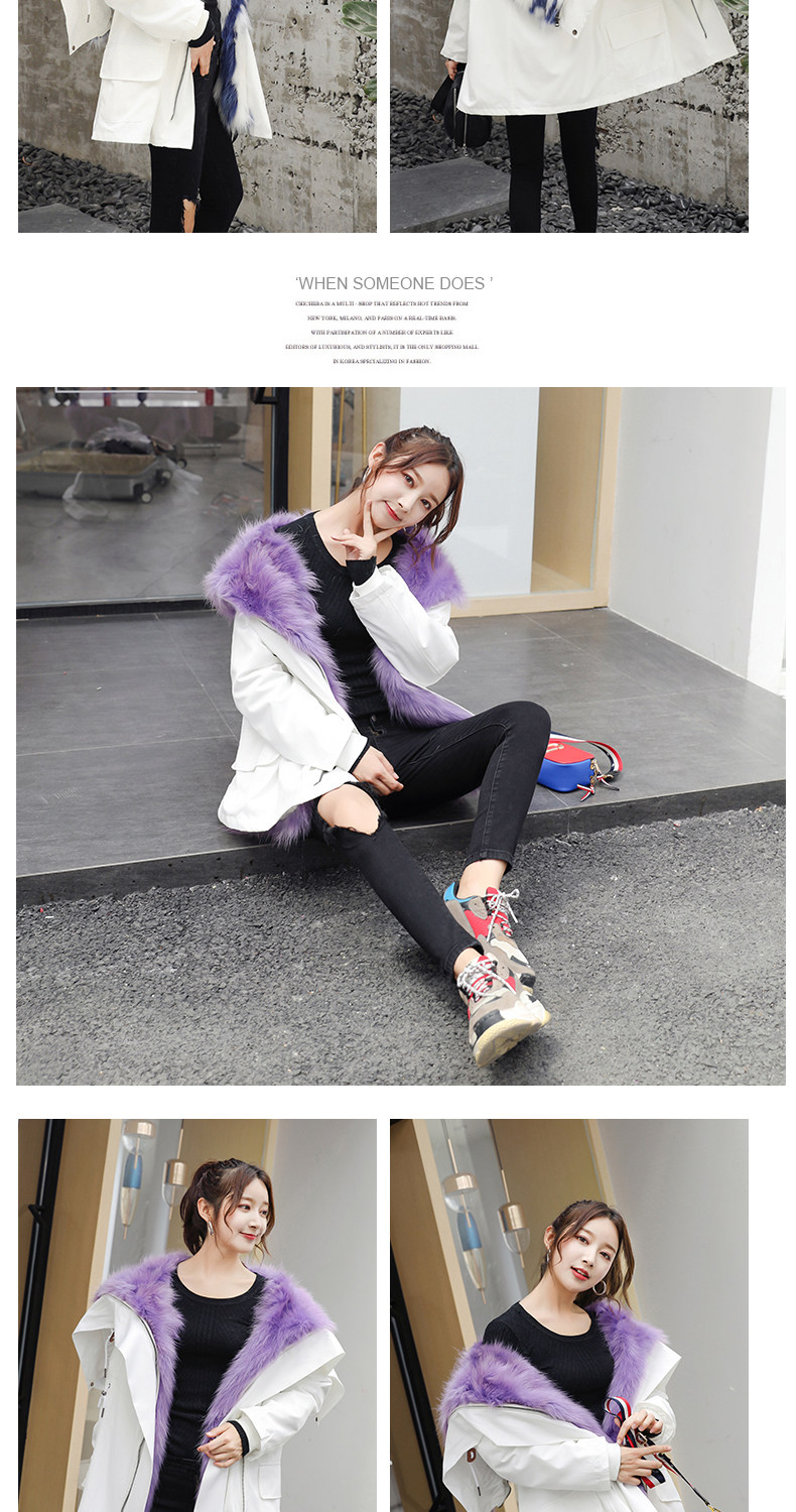 Manteau de fourrure femme - Ref 3174054 Image 14