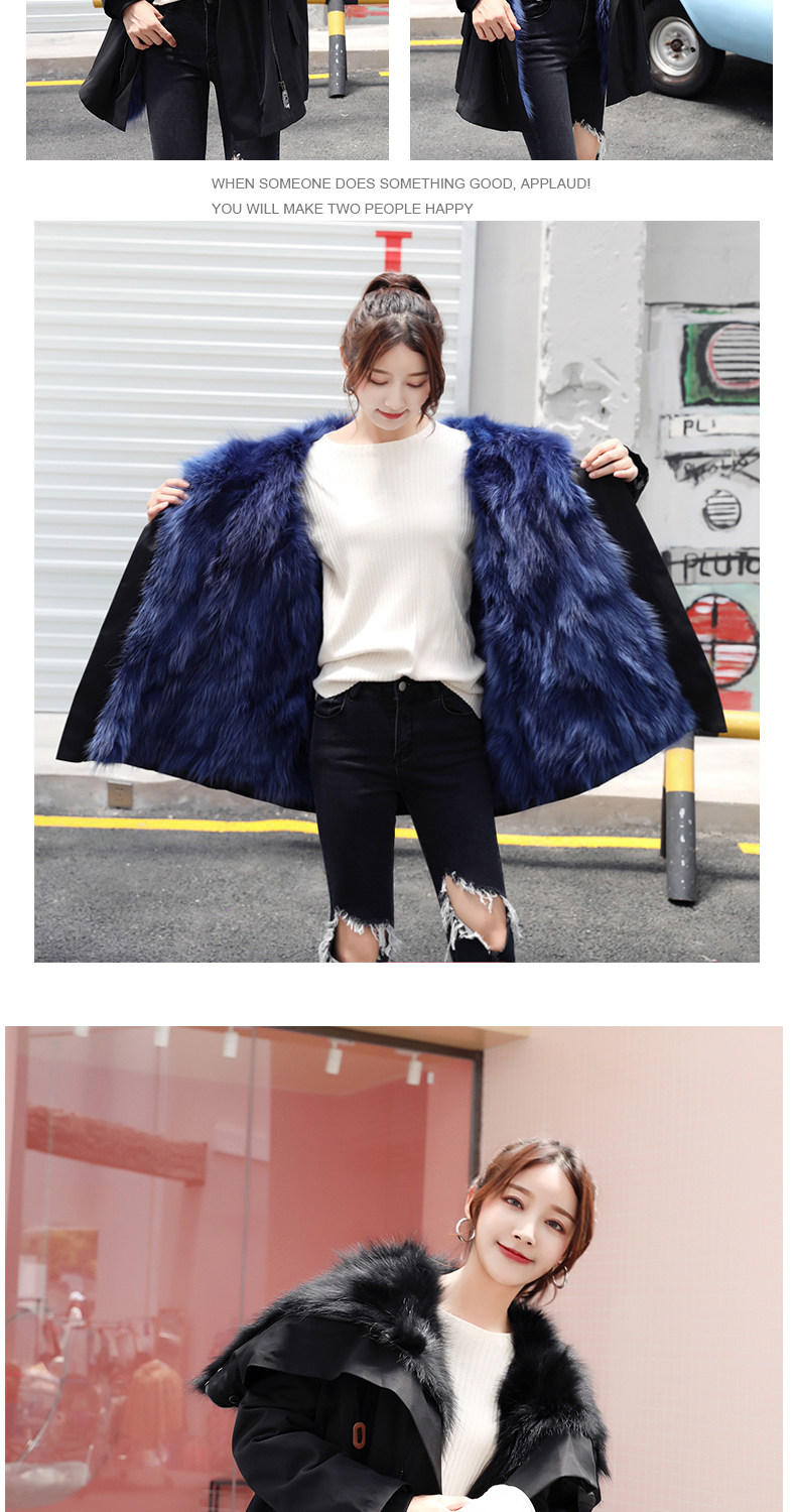 Manteau de fourrure femme - Ref 3174054 Image 23