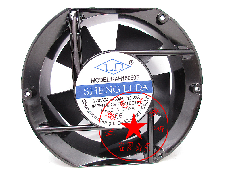 New LD Original RAH15050S B 110 220 380V 0 15A 17251 17CM cooling fan