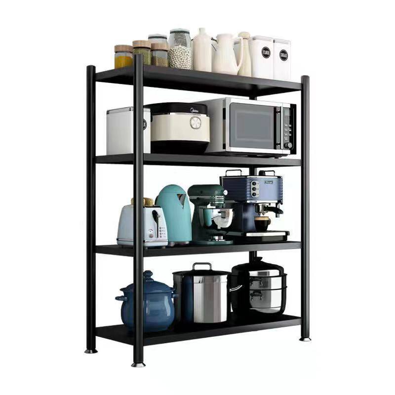 Kitchen Multi-Functional Household Storage Rack, Floor-Standing Multi-Layer Microwave Oven, Oven, Cookware Storage Cabinet, Shelf