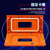 Triple Star Magnetic Pressure Mold XSmax 11Pro Liquid Crystal Cover Pressure Bracket Mold Xs Magnetic Adsorption