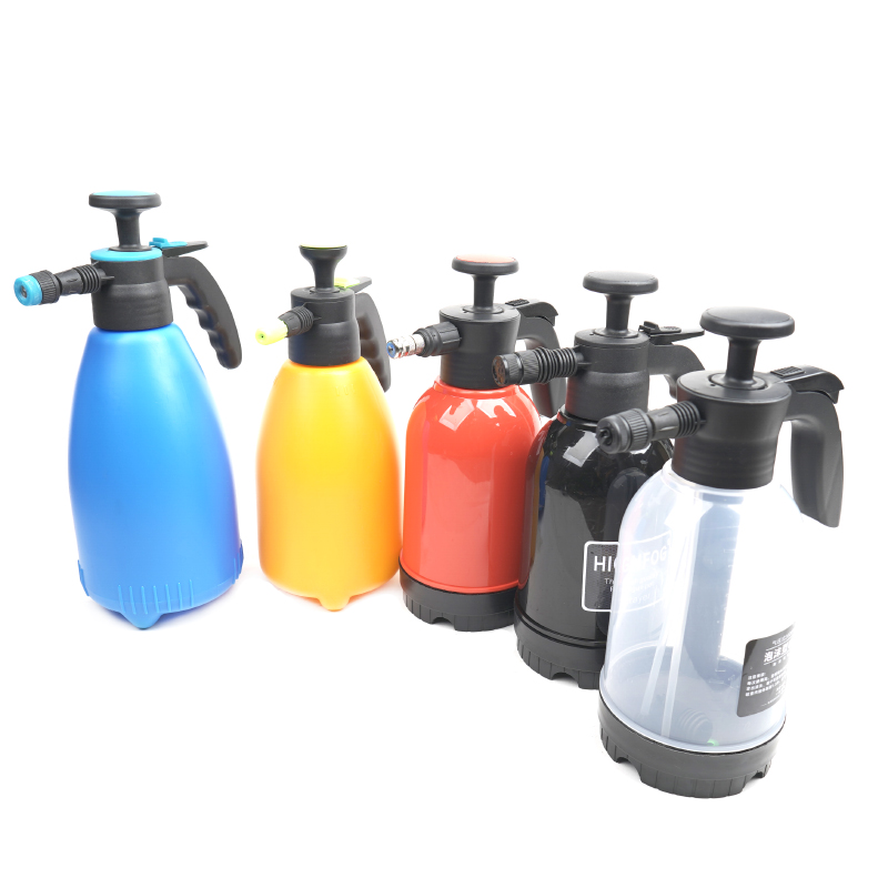 3L Watering Flowers Spray Pot Yellow Home Disinfection Car Wash Air Pressure Sprayer Small Pressure Spray Bottle Free Press