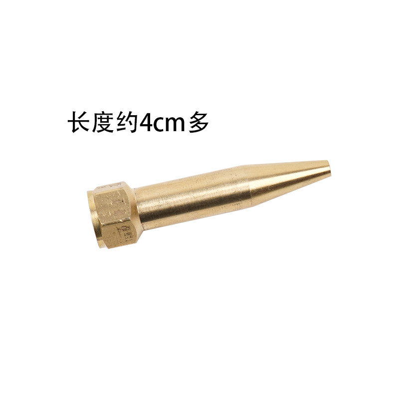High pressure spray machine spray nozzle bullet nozzle copper spray column direct spray head common 14*1 5