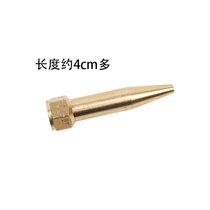 High pressure medicine machine Spray nozzle Bullet nozzle Copper spray column direct spray head Universal 14*1 5