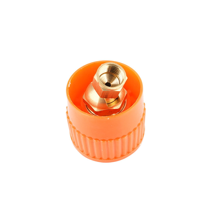 Agricultural sprayer accessories pesticide high-pressure atomization small airflow can be adjusted by 45 degrees active copper windscreen nozzle