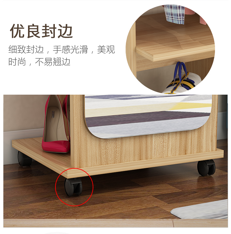 Gương treo sàn dài đầy đủ với gương ký túc xá tủ quần áo đa năng - Gương gương để bàn trang điểm