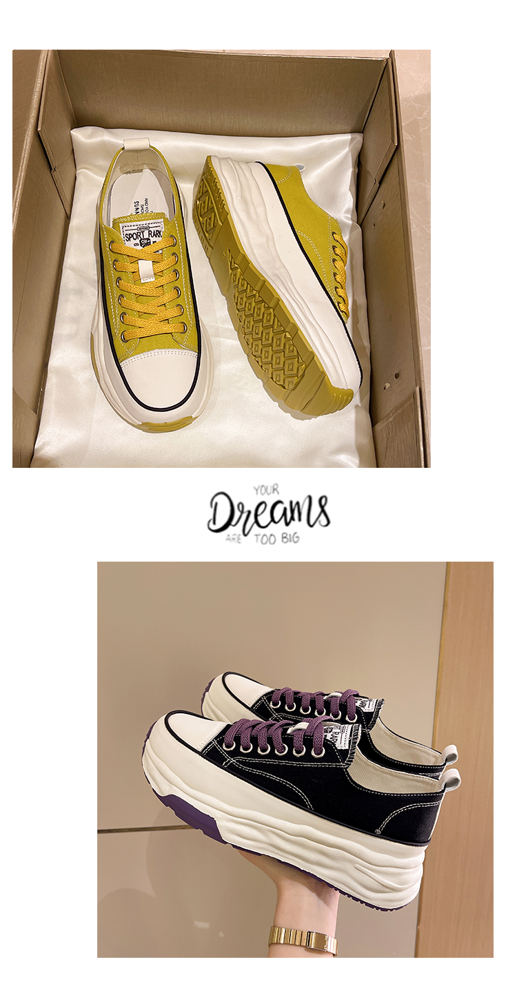 Women's Canvas Shoes - Purple