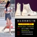 Martin boots của phụ nữ mùa hè mỏng phần thoáng khí thủy triều trong phong cách Anh hoang dã giày lưới Hàn Quốc giày ống rỗng ruột giày ống ngắn - Kính râm