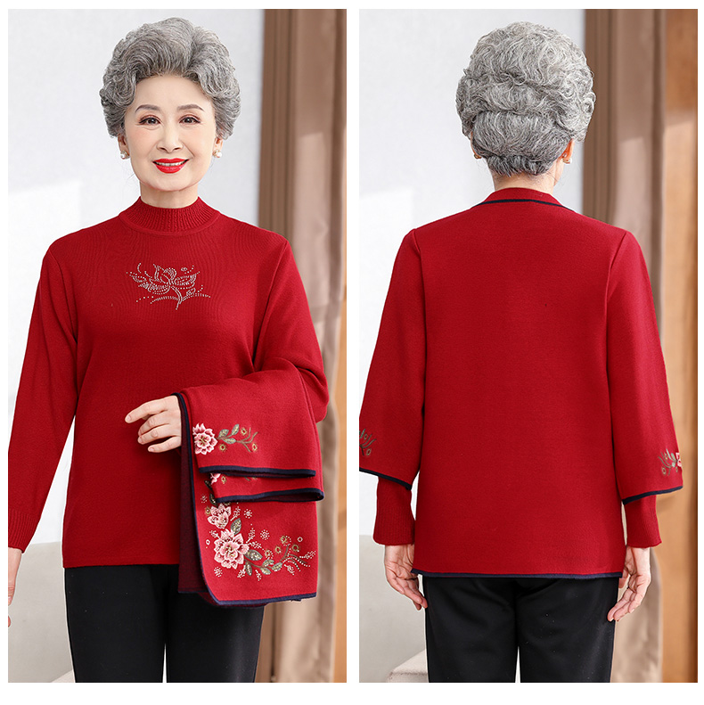 E5816 1490K ÁO LEN NỮ TAIRYA MÙA XUÂN THU ĐÔNG TRUNG NIÊN THỜI TRANG NỮ G04 SẢN PHẨM MỚI