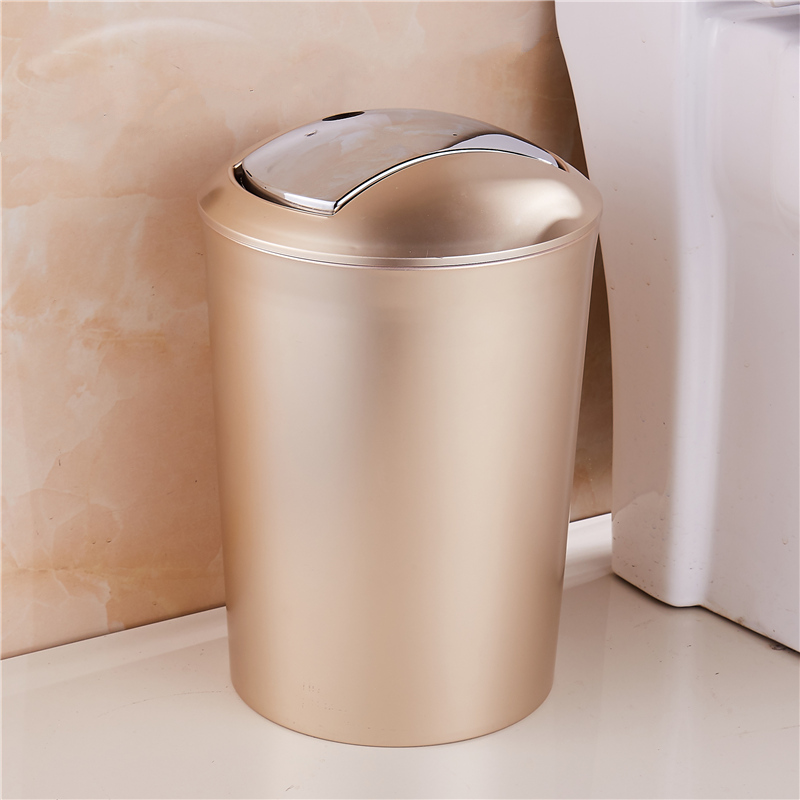 Makeup Room Eurostyle Creative Trash Cans Home Living Room Bedroom Kitchen Trash Cans Large Number small number of covered wastepaper