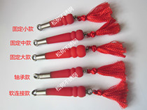 Fitness whip Kirin whip handle polyurethane whip rings whip handle stainless steel bull bull spiral handle