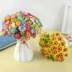 Nút bó hoa bé mẫu giáo câu đố sáng tạo dán chậu cây làm tự làm gói vật liệu thủ công búp bê trang điểm Handmade / Creative DIY