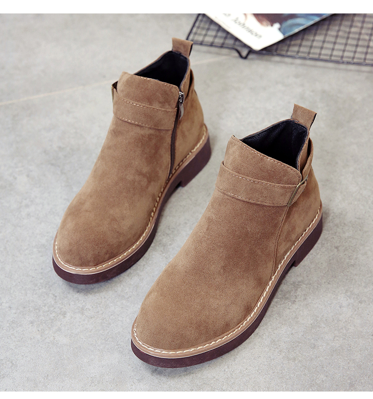 Giày cao cổ mùa thu và mùa đông 2018 của Anh boot nữ