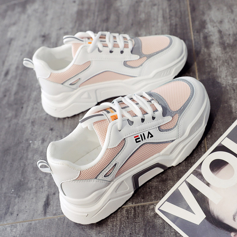 Small White Shoes Women 2022 New Spring Summer Tide Shoes Sneakers 100 Hitch Running Old Daddy Shoes Students Casual Thick Bottom Women Shoes