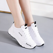 Sneakers women 2022 spring and summer new wave shoes 100 hitch a little white shoes casual students online womens shoes running old daddy shoes
