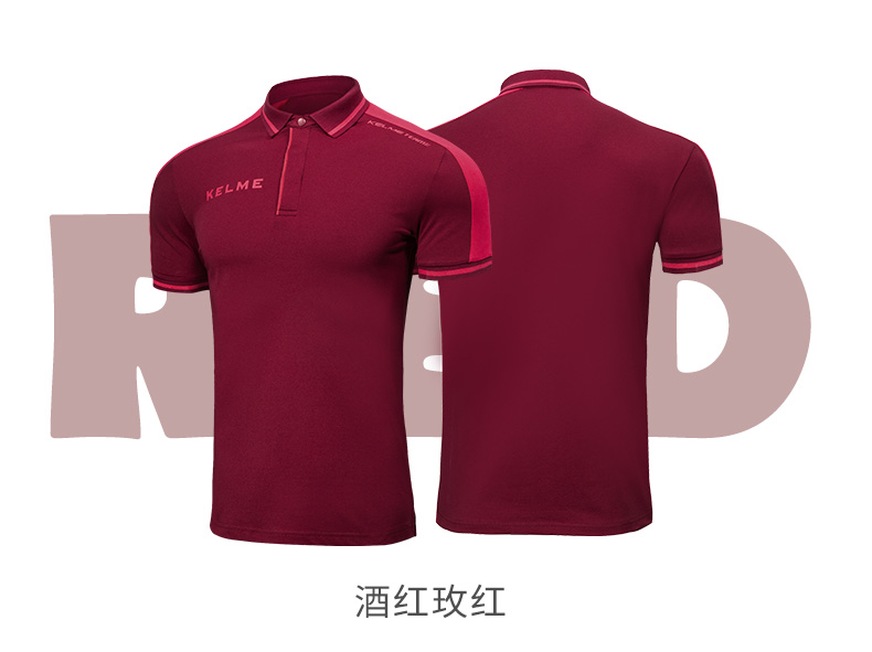 KELME Kalmy Thể Thao POLO Áo 2018 Mới Ngắn Tay Áo T-Shirt Kinh Doanh Bình Thường Polo Shirt Đội Tuyển Bóng Đá Dịch Vụ áo polo nike