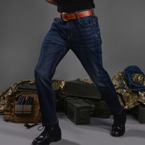 Eagle Claw Action Pioneers High Play Army Fan Tactical Jeans Commuter Multi-Pocket Work Pants Outdoor Straight Drum Long Pants
