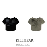 Брендовая короткая футболка, в американском стиле, короткий рукав