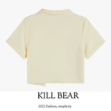 Брендовая летняя дизайнерская футболка с коротким рукавом, тренд сезона