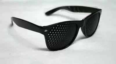 (Qingmu chrysanthemum) small hole glasses) myopia strabismus, astigmatism, vision care