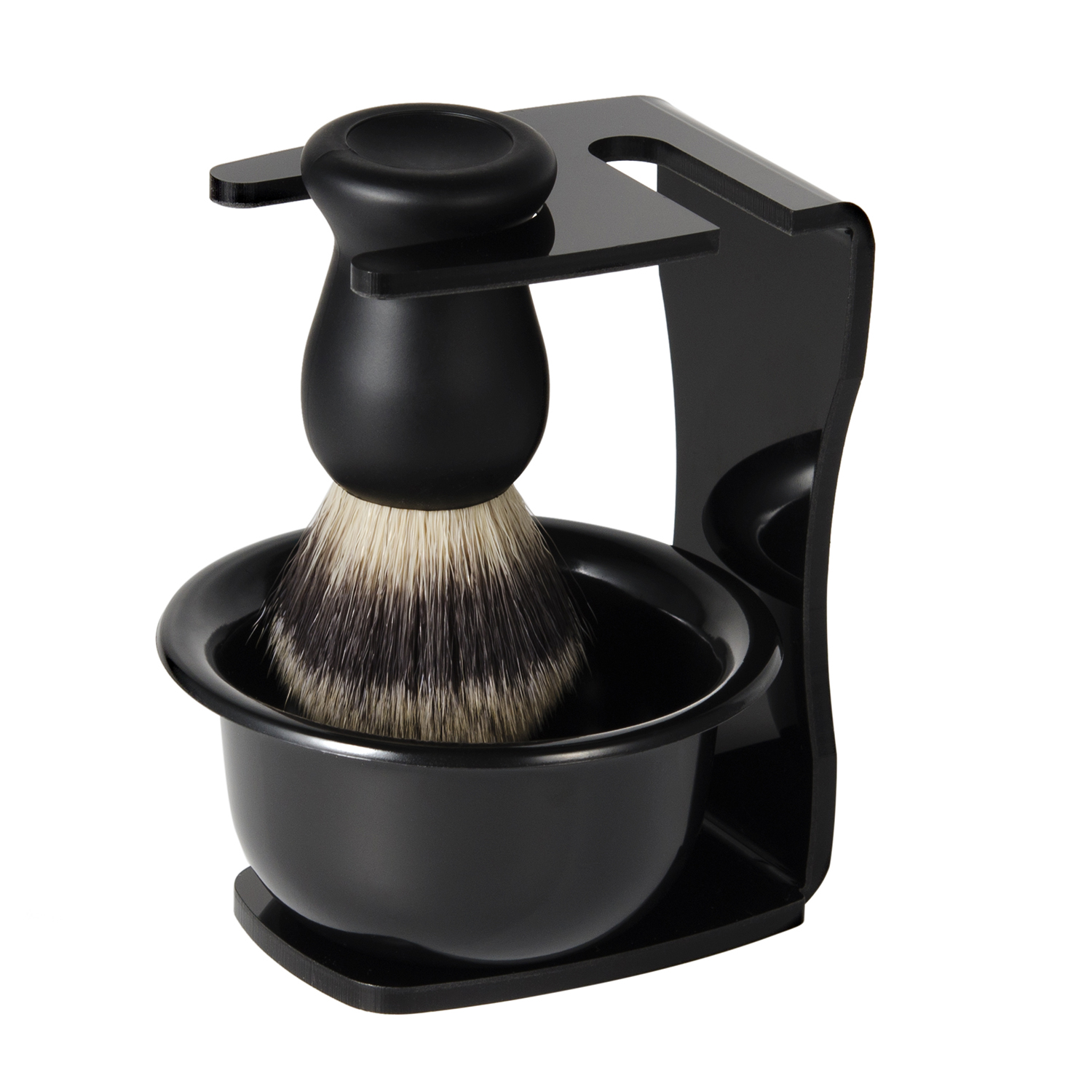 Shaving Brush Suit Soap Bowl Shave Knife Bracket Hanging Rack Old manual razor holder Hu brushed soap Soft Mao