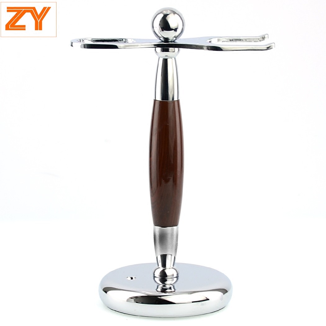 Shave Knife Rack Shave Knife Rack Manual Old-fashioned Straight Razor Containing Layer Rack Shaving Brushed Hooter Brush Holder Bathroom Rack