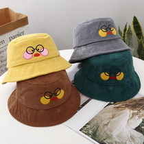 South Korea spring and summer cartoon Breadman childrens sun hat boy girl sun hat fisherman hat basin hat
