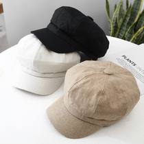 Ding walk around Japanese retro Joker octagonal hat children summer simple literary painter hat male