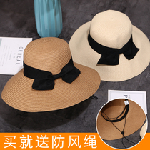 Sun Li same hat female summer sun sun hat travel Straw Hat sun hat seaside Joker holiday beach hat