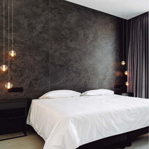Public space Rock board background wall Living room series Custom application Hotel Club Bed and breakfast Museum Airport Subway