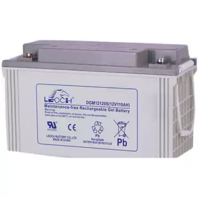 Leoch battery 12V120AH lead-acid maintenance-free UPS battery Leoch DJM12120S