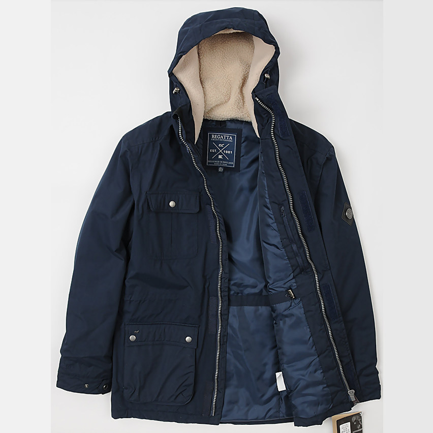 British Brand Men's waterproof thin cotton jacket Anti-rain Snow wind Outdoor Autumn winter clothes Foreign trade Original single