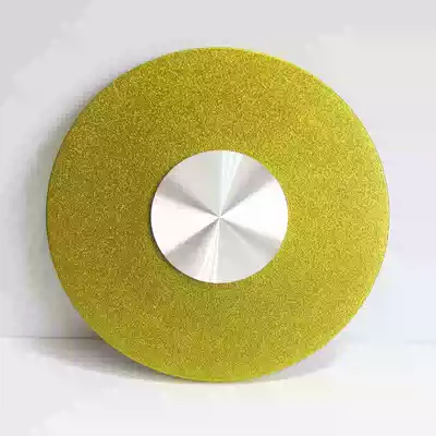 Dining table turntable restaurant dining room good use turntable accessories repair glass turntable base plate hotel gold and silver turntable base