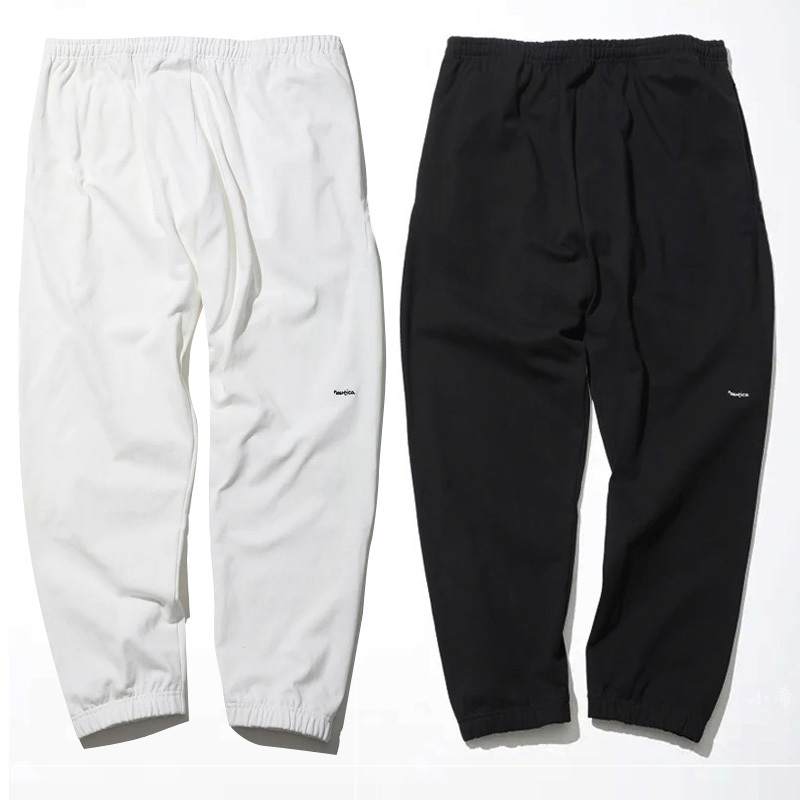 Trendy Brand Nautica Spring and Autumn Long Pants, Solid Color Casual Sports Pants, Heavyweight Cotton, Loose Fit, Cuffed Jogger Sweatpants
