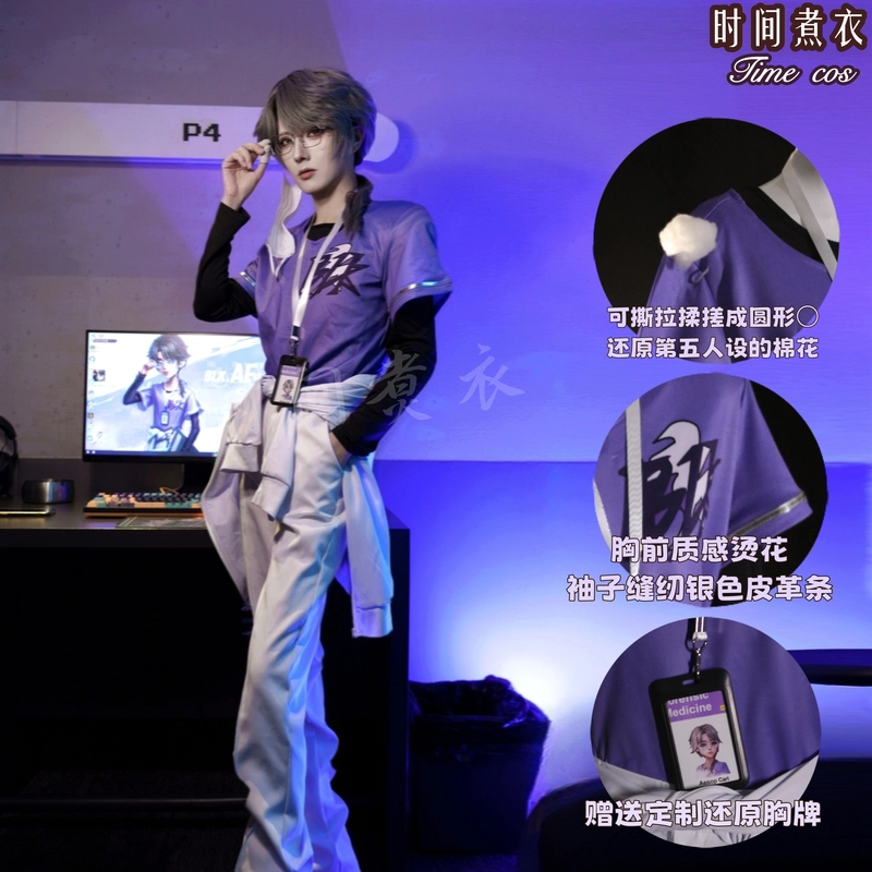 Identity V Cosplay Costume Blk Team E-Sports Series Fashion Undertaker Isot Cosplay Costume Carl Identity V Cosplay Costume Blk Team E-Sports Series Fashion Undertaker Isot Cosplay Costume Carl