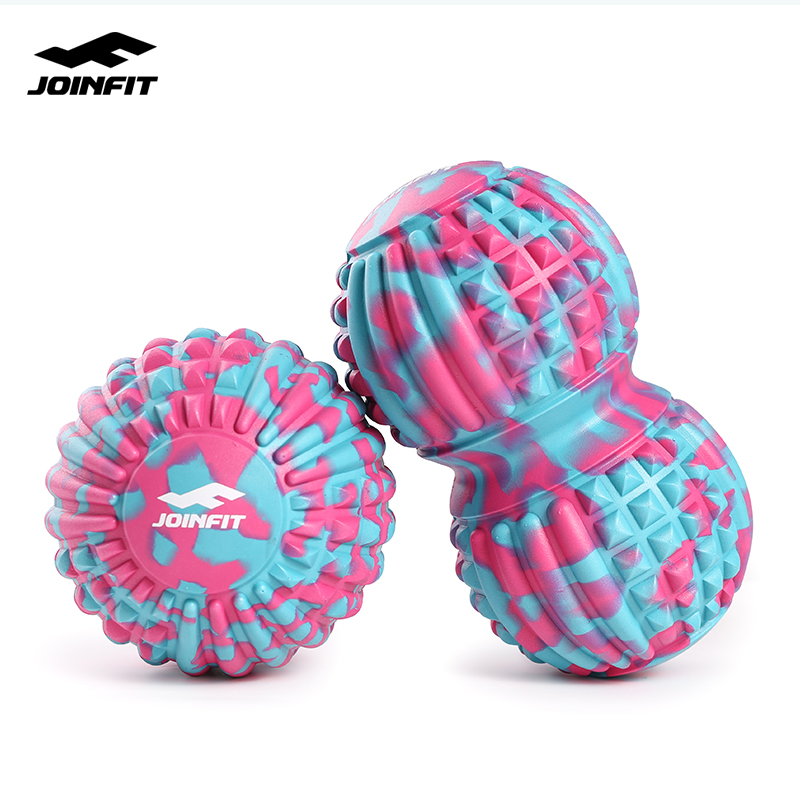 JOINFIT Massage Ball Muscle Relaxation Fascia Ball Pelvic Floor Muscle Shoulder Neck Peanut Ball Fitness Ball Yoga Neck Ball