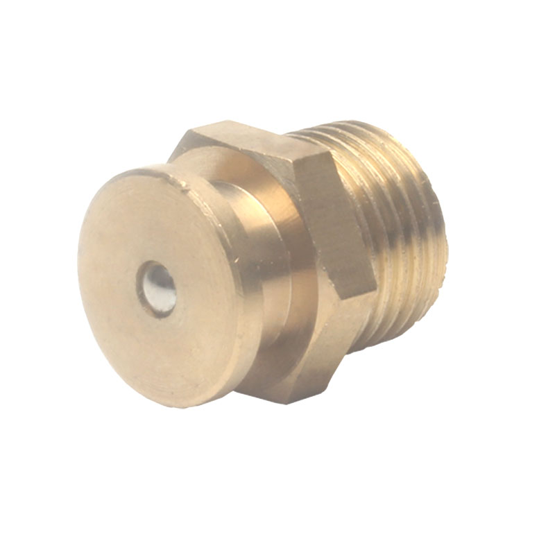Full copper flat type oil nozzle marine Yingmade flat buckle type oil nozzle head cream nozzle grease nozzle 1 8 1 4